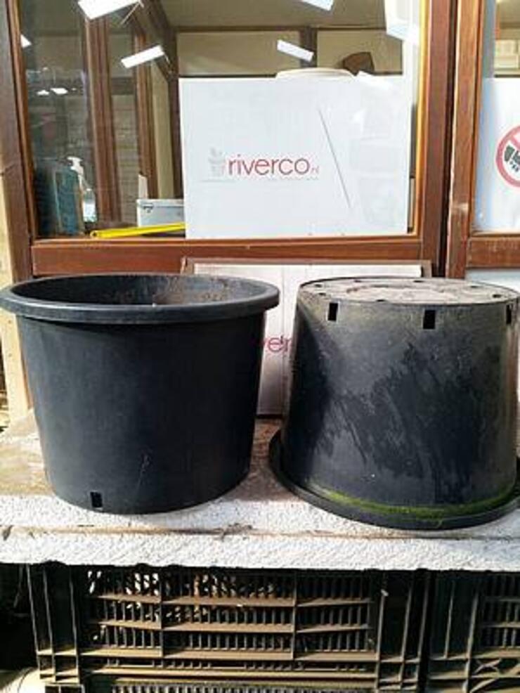 LAATSTE gebruikte 25 liter potten / Ritzi - NPB / direct leverbaar / pottenhandel machine-handel