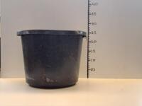 Grote partij zwarte 12 liter / 32 cm Kreuwel potten