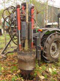 CSB kluitenrooier voor tractor of shovel