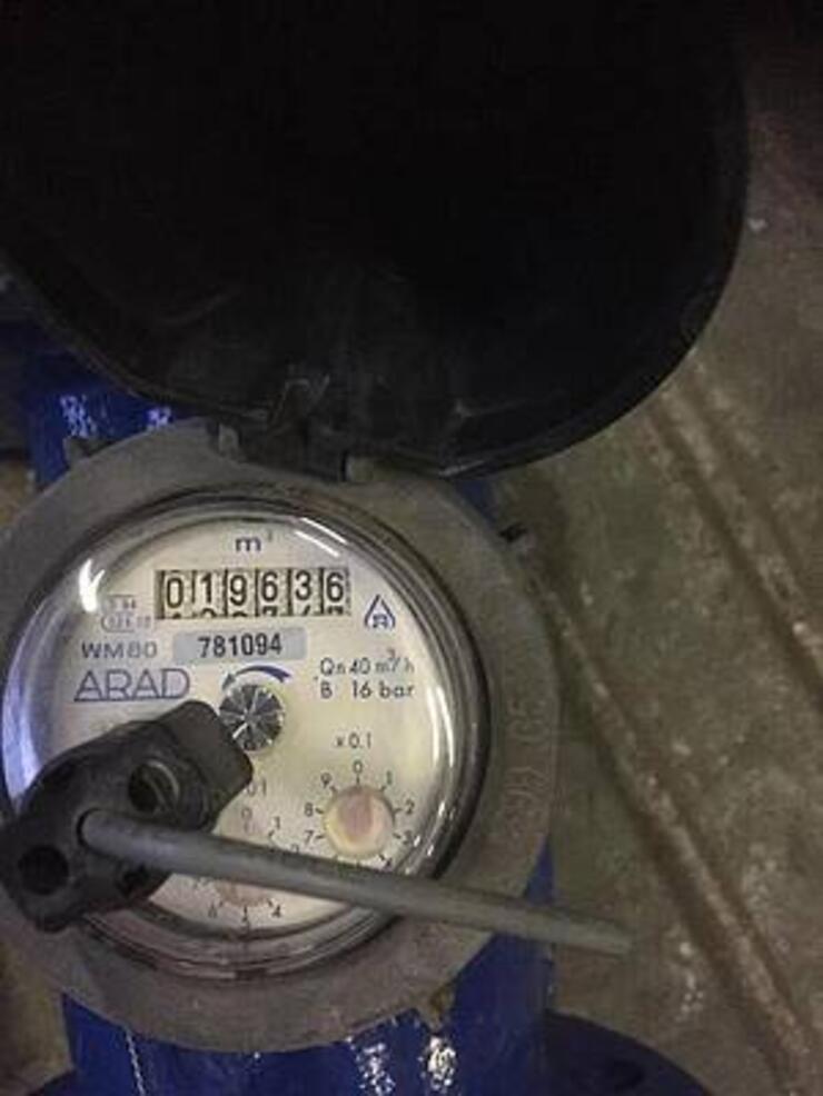 watermeters 40 m3/h