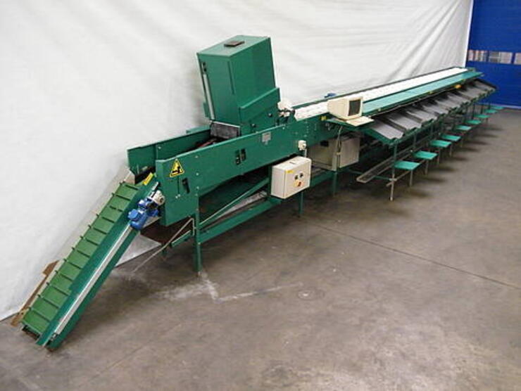 Greefa sorteermachine op maat/gewicht MSE 2000 2-9