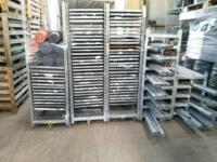 Gebruikte CC-karren en platen / Used CC-contianers / Danish Trolleys / deense containers