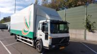 TE KOOP: VOLVO FL6-12 bakwagen met laadklep