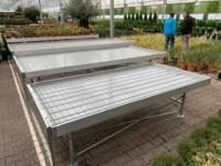 Aluminium kweektafels / Verkooptafels voor tuincentra, kwekerij of hoveniers