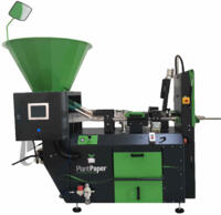 Plantpaper paperpot machine - semi-automatisch nieuw en recent gebruikt
