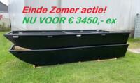 HDPE werkboot platbodem NU ACTIE!