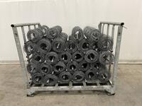 Bloemengaas 3 mazen | Rolbreedte: 840 mm | Afmetingen gaas: 280x240 mm