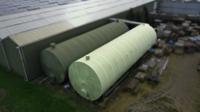 Buffertank 205 m³ | Lengte: 16.700 mm | Diameter: 4.400 mm