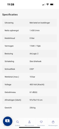 Schroefcompressor