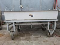 waterbak, aluminium onderstel 3 stuks