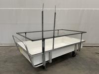 Aluminium waterkarren 636 liter | 11 stuks direct beschikbaar