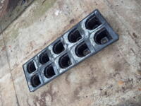 10 gaats trayplaten 