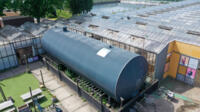 Buffertank 215 m³ | Lengte: 14.940 mm | Diameter: 4630 mm