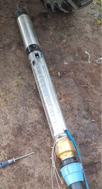 Bronpomp Ebara 40 m3 per uur, 5,5 KW