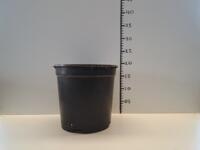 Grote partij mooie zwarte 4,5 liter / 21 cm Interco potten
