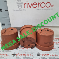 NOW MEGA SALE P12 cm potjes terracotta / used 12 cm pots SALE DISCOUNT KORTING