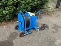 Automatisch slang haspel.
