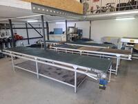 Te koop Stolze transportbanden 1 meter breed 2 / 3 / 4 en 5 meter lang compleet en werkend.