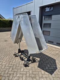 Buisrail oogstwagens A-wagen Spoormaat: 500 mm  28+11 stuks direct beschikbaar